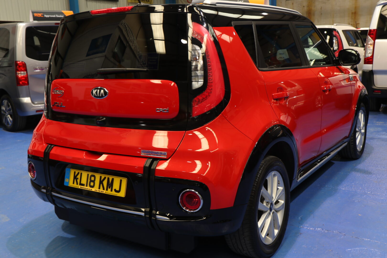 Kia Soul Wheelchair Accessible Vehicle Kl18 kmj