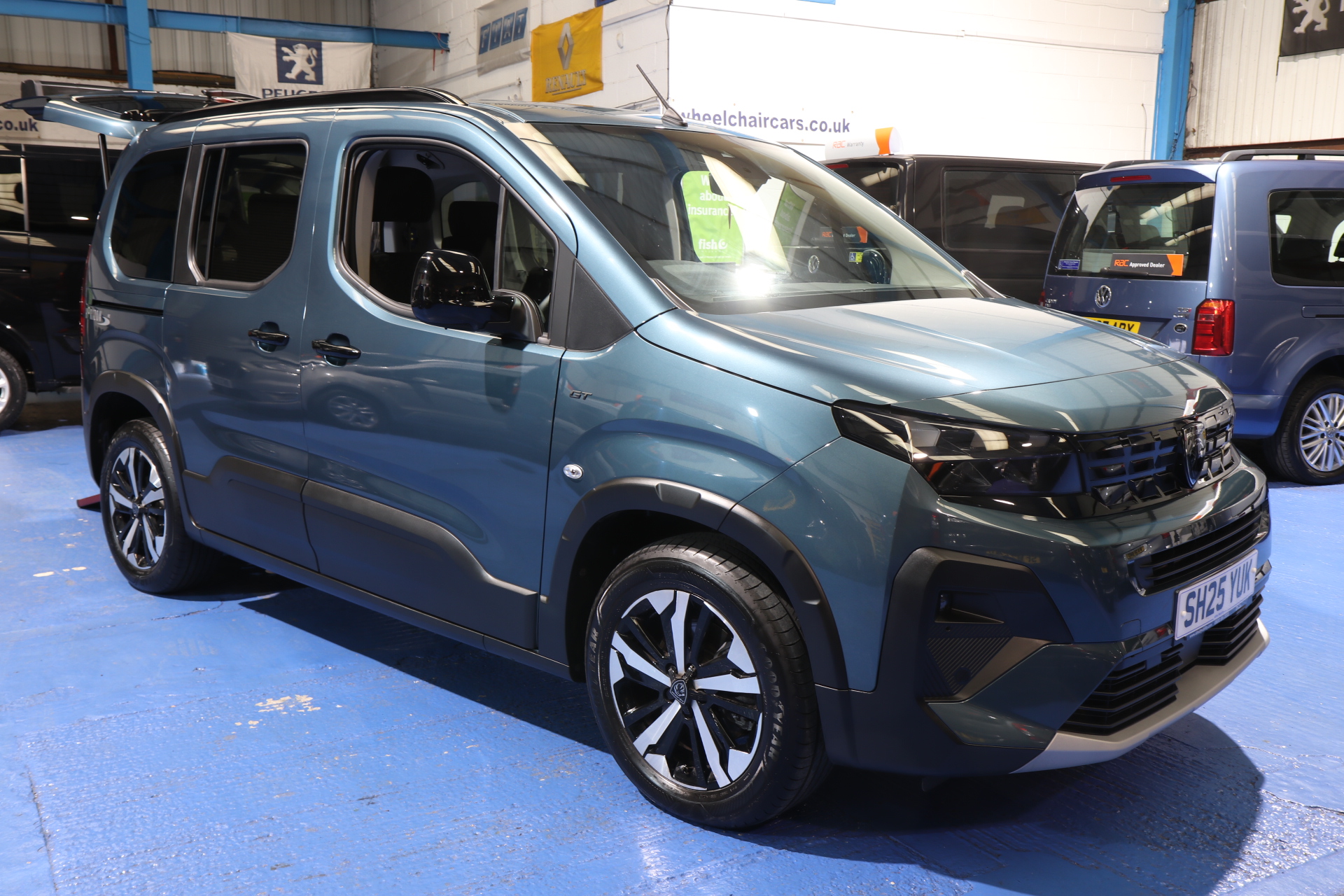 Peugeot Rifter Wheelchair Accessible Vehicle Sh25 yuk
