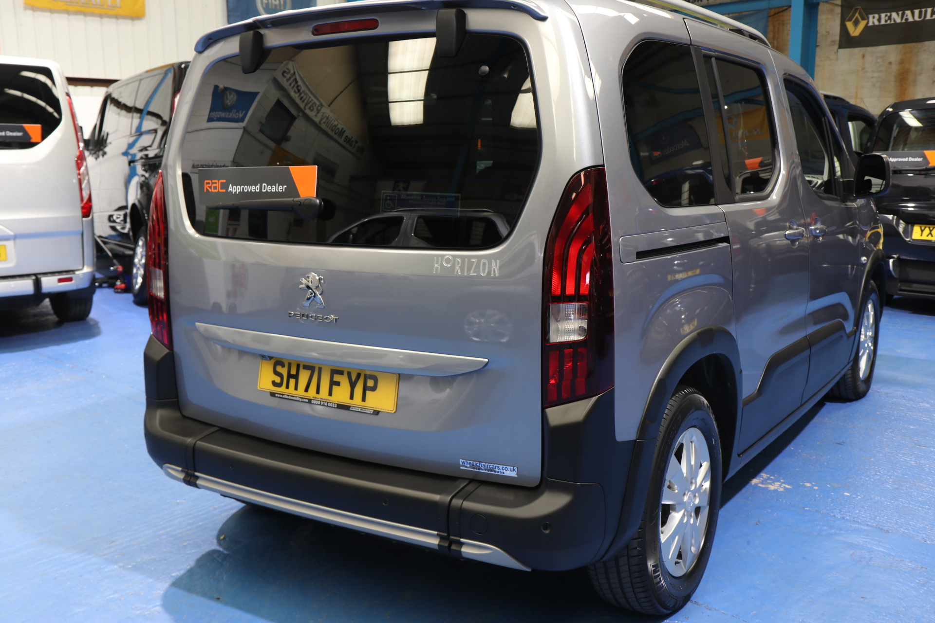 Peugeot Rifter Wheelchair Accessible Vehicle Sh71 fyp