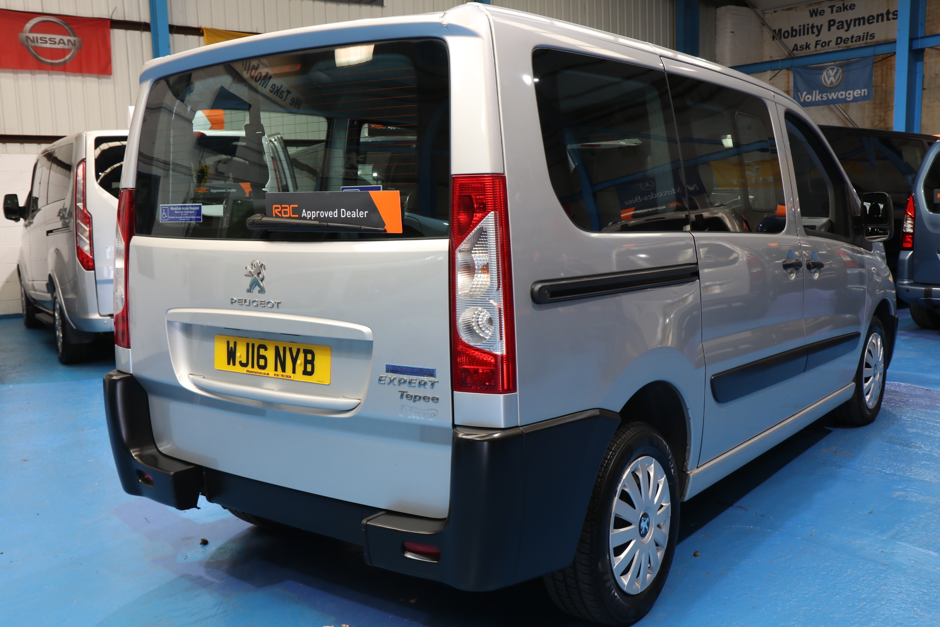 Peugeot Expert Wheelchair Accessible Vehicle wj16 nyb