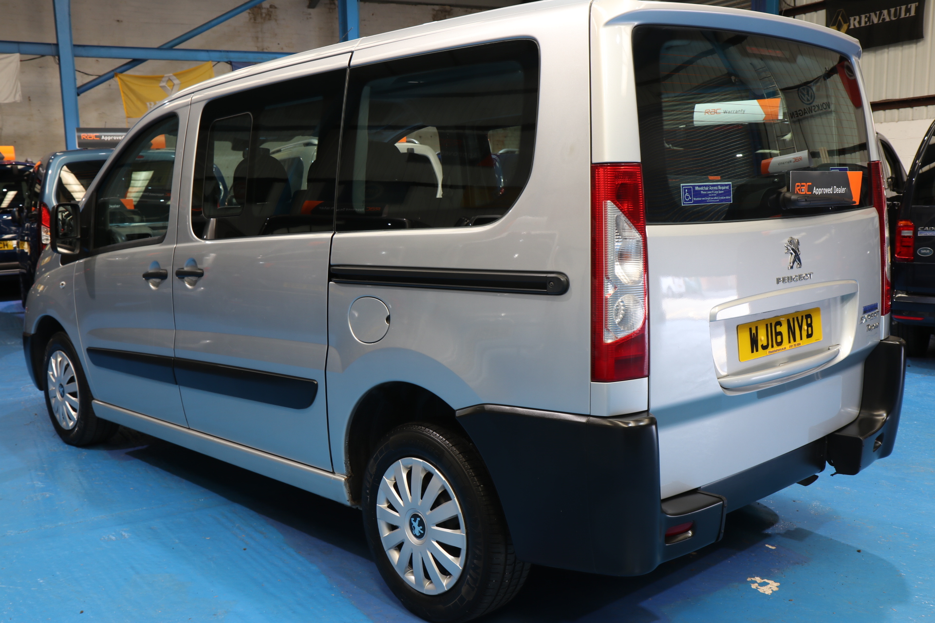 Peugeot Expert Wheelchair Accessible Vehicle wj16 nyb