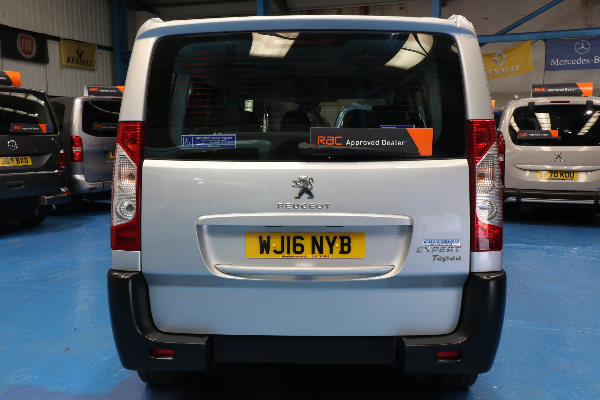Peugeot Expert Wheelchair Accessible Vehicle wj16 nyb