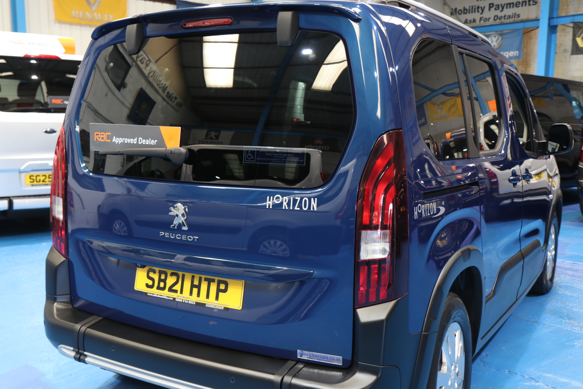 Peugeot Rifter Wheelchair Accessible Vehicle Sb21 htp