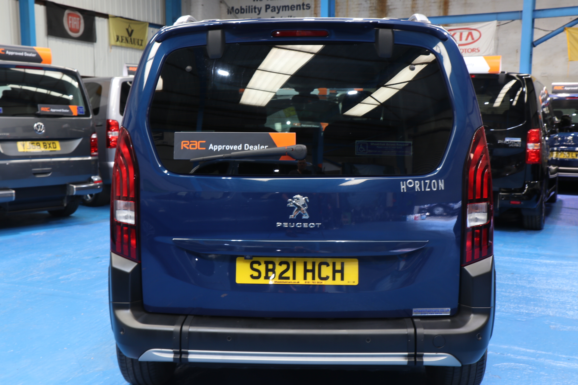 Peugeot Rifter Wheelchair Accessible Vehicle sb21 hch