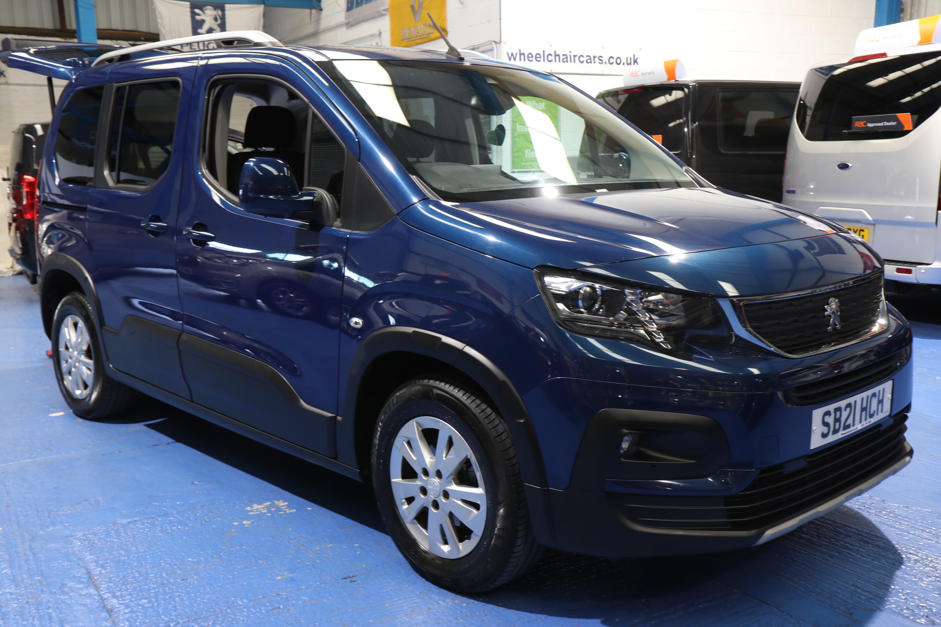Peugeot Rifter Wheelchair Accessible Vehicle sb21 hch