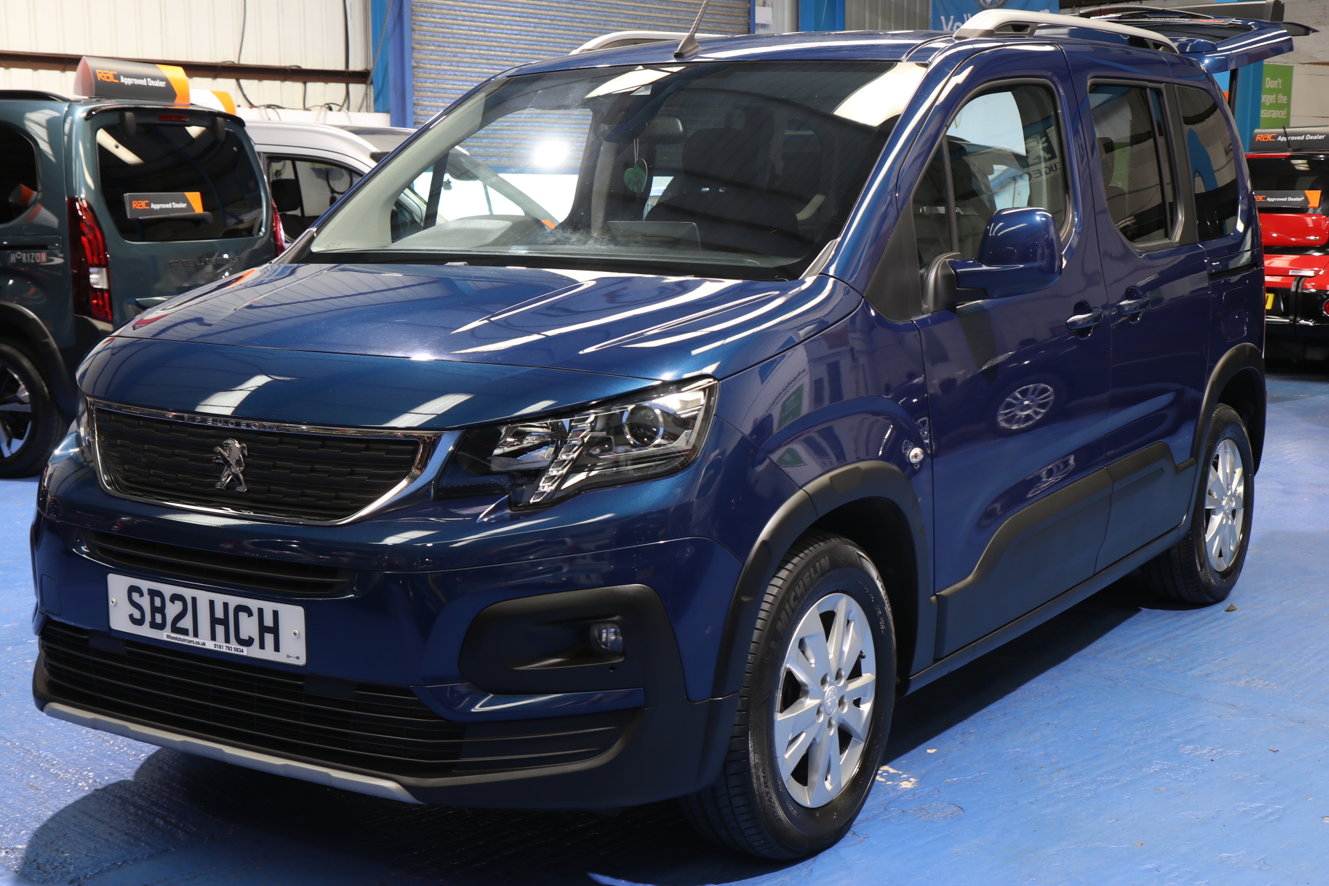 Peugeot Rifter Wheelchair Accessible Vehicle sb21 hch