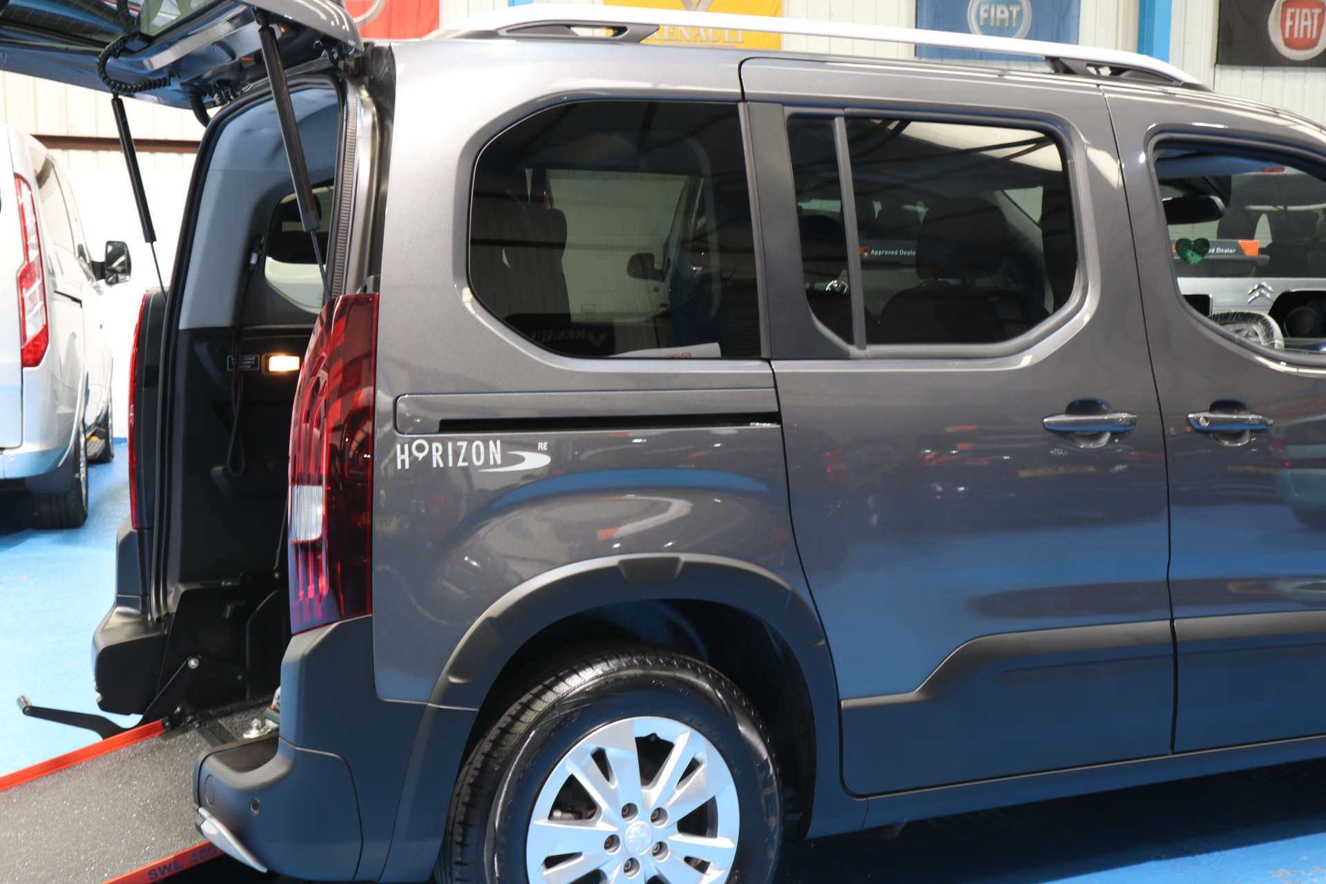 Peugeot Rifter Wheelchair Accessible Vehicle sj21 gca