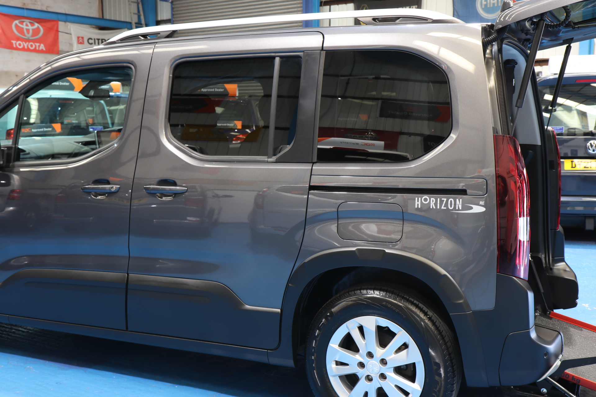 Peugeot Rifter Wheelchair Accessible Vehicle sj21 gca