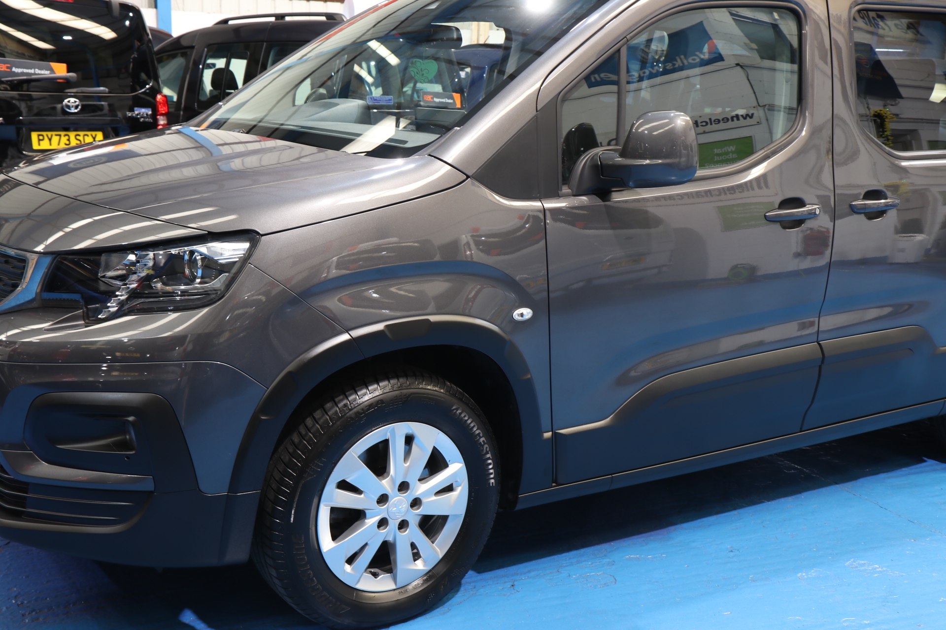 Peugeot Rifter Wheelchair Accessible Vehicle sj21 gca