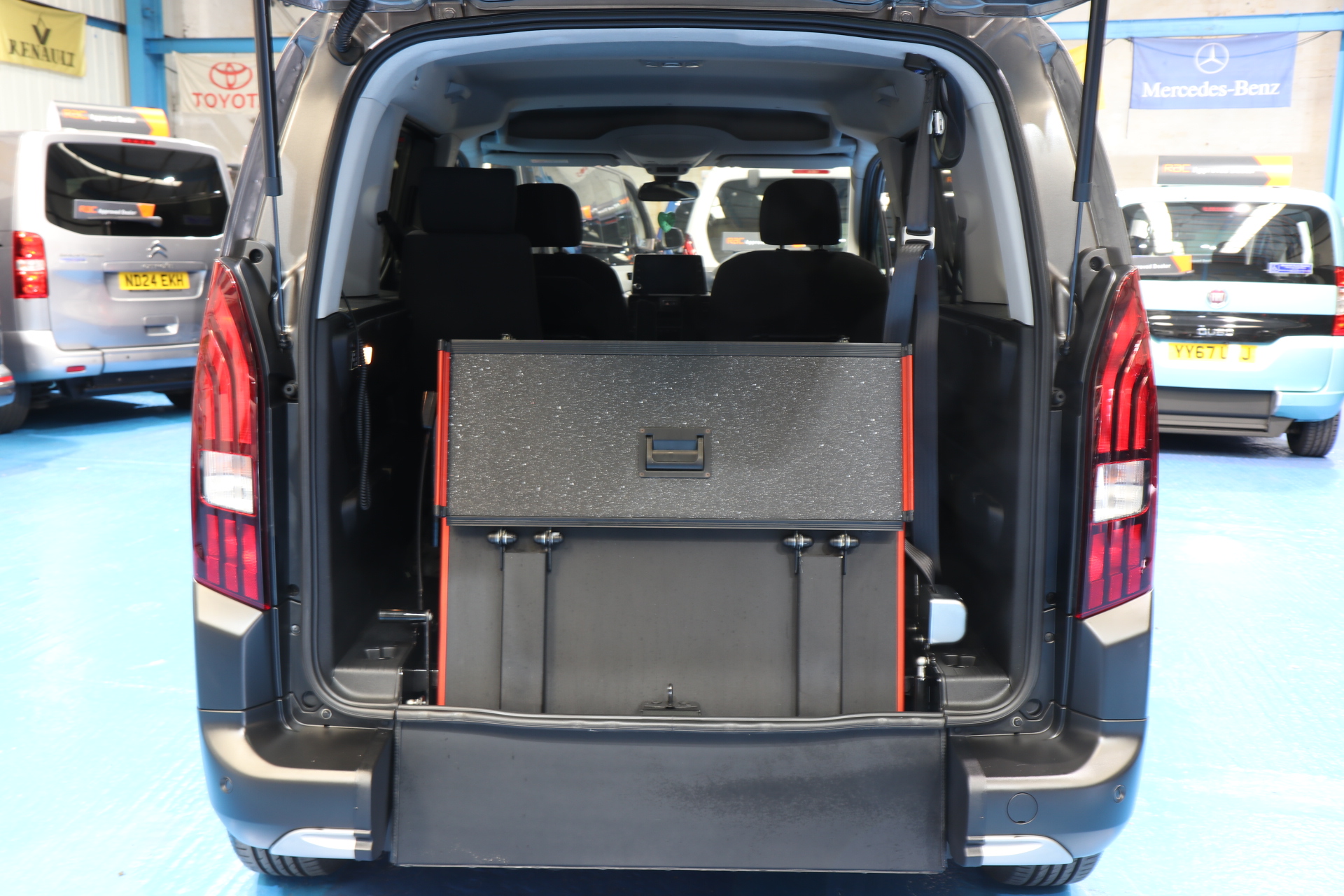 Peugeot Rifter Wheelchair Accessible Vehicle sj21 gca