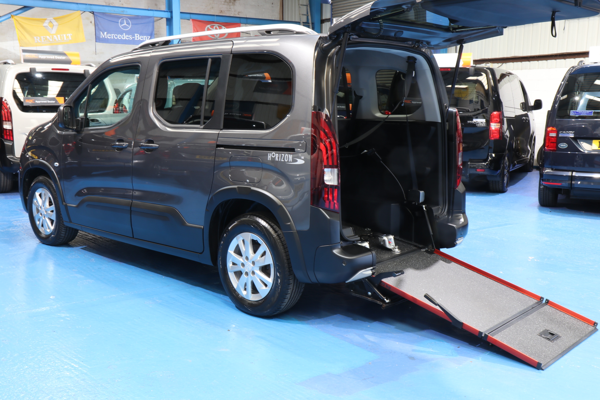 Peugeot Rifter Wheelchair Accessible Vehicle sj21 gca