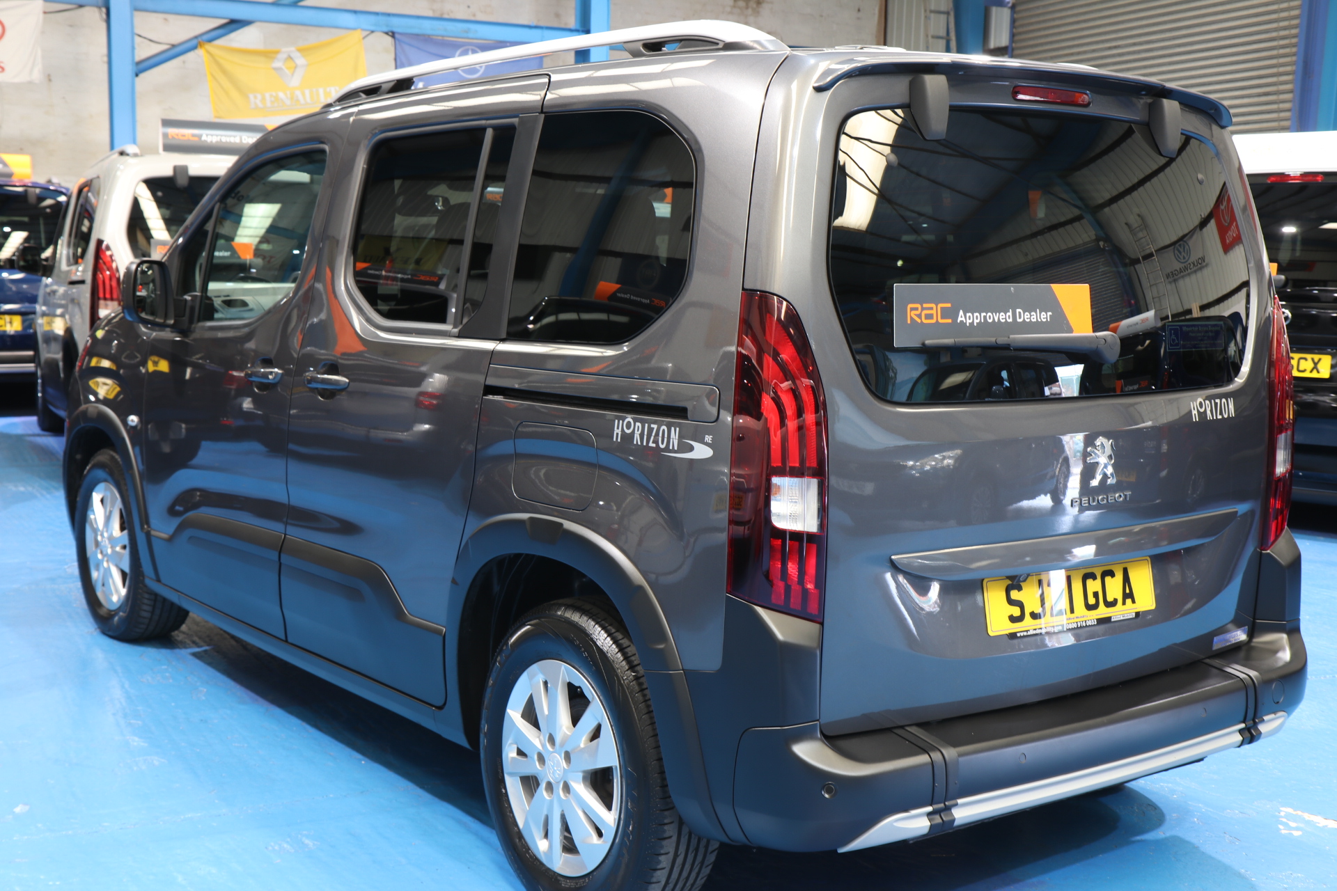 Peugeot Rifter Wheelchair Accessible Vehicle sj21 gca