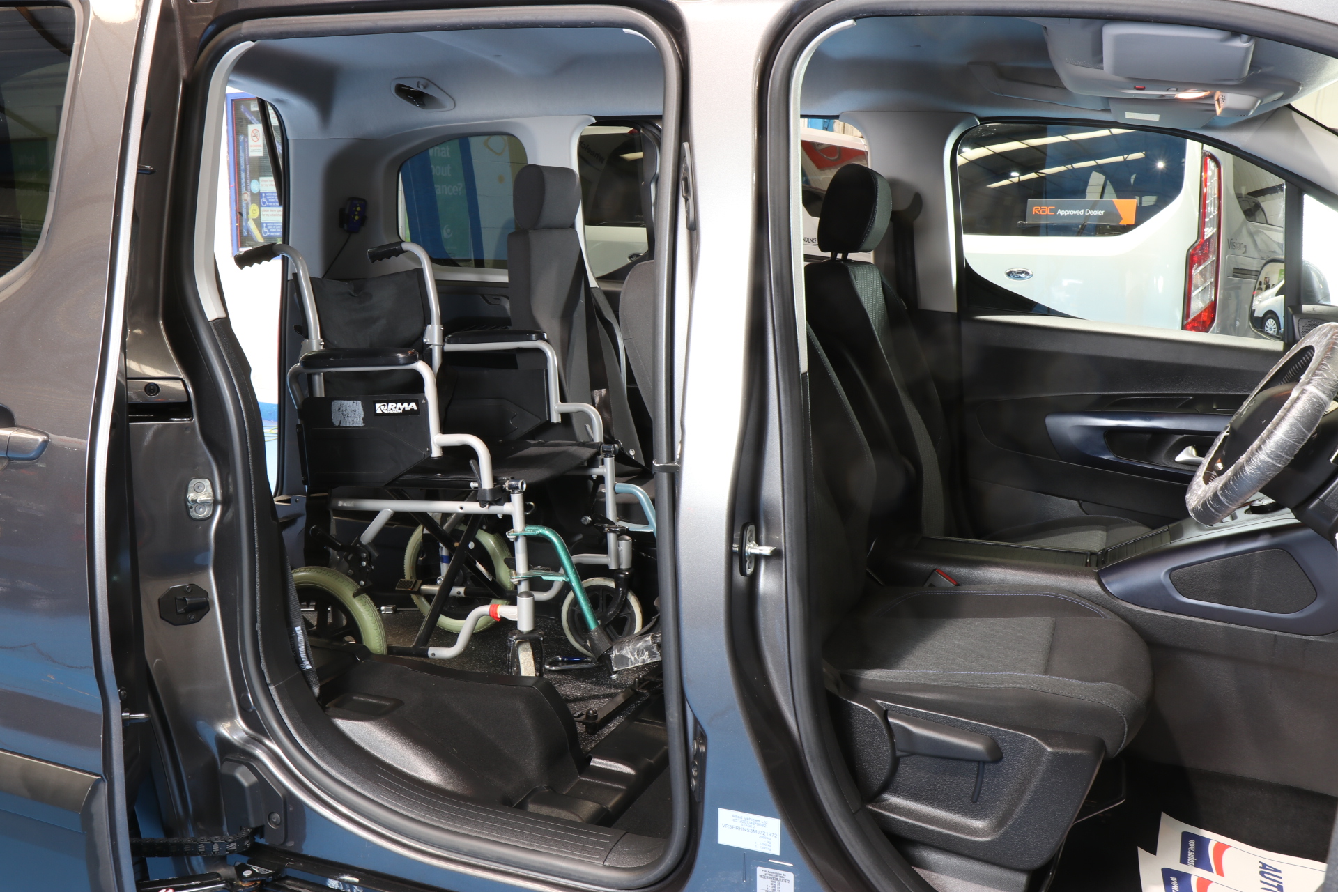 Peugeot Rifter Wheelchair Accessible Vehicle sj21 gca