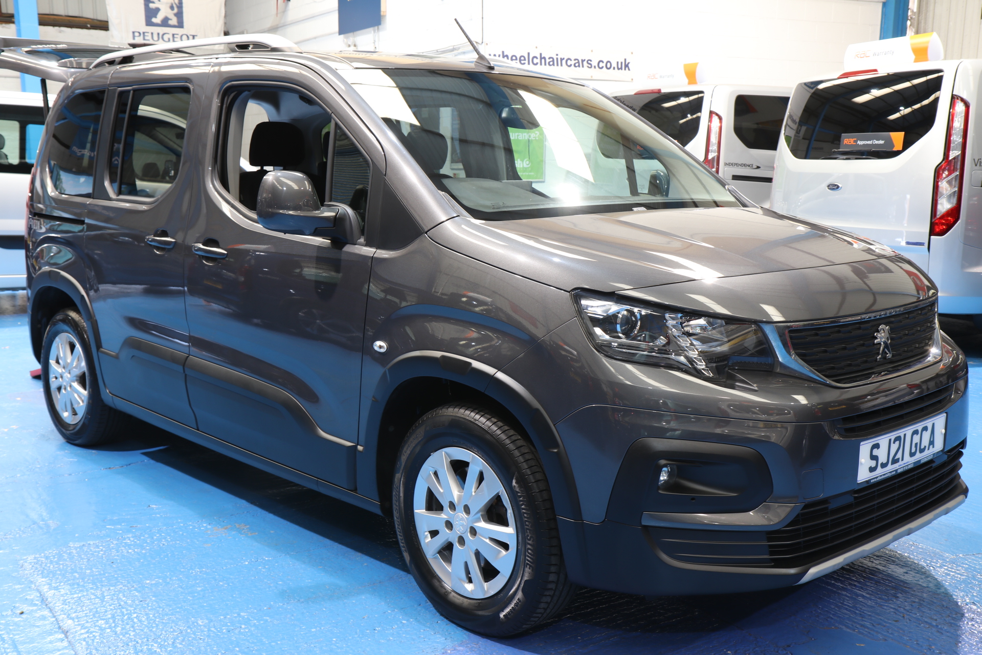 Peugeot Rifter Wheelchair Accessible Vehicle sj21 gca