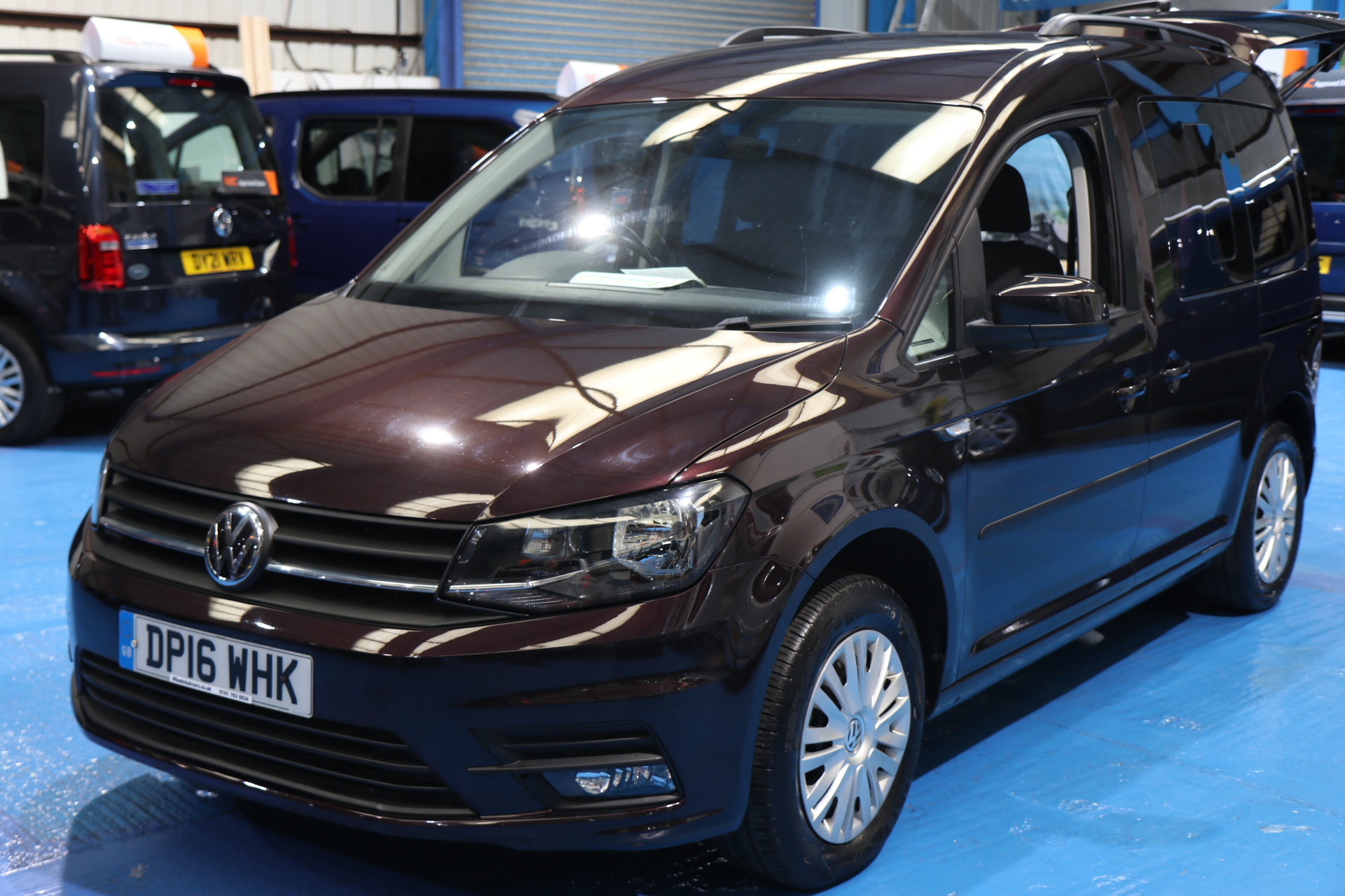 Volkswagen Caddy Wheelchair Driver Transfer Dp16 whk