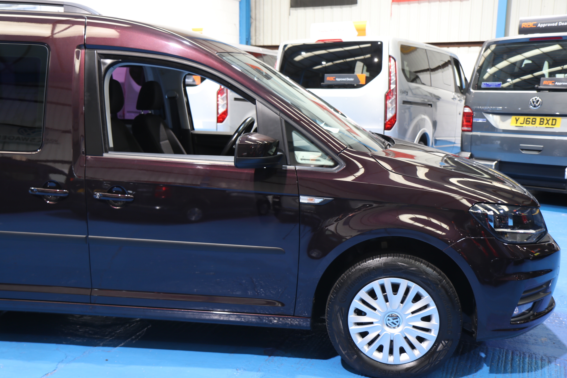 Volkswagen Caddy Wheelchair Driver Transfer Dp16 whk