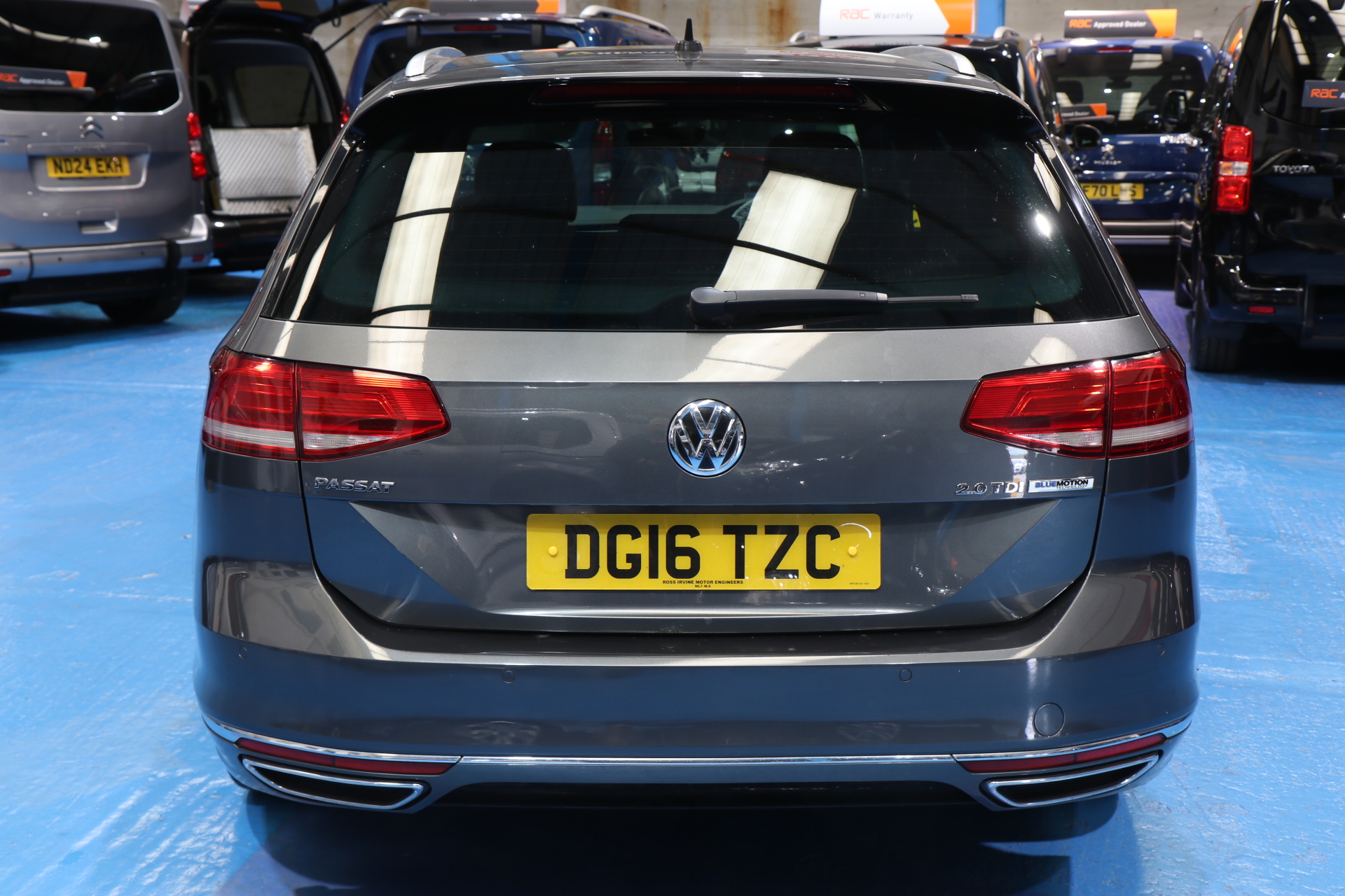 2016 Volkswagen Passat R-Line Estate Dg16 Tzc