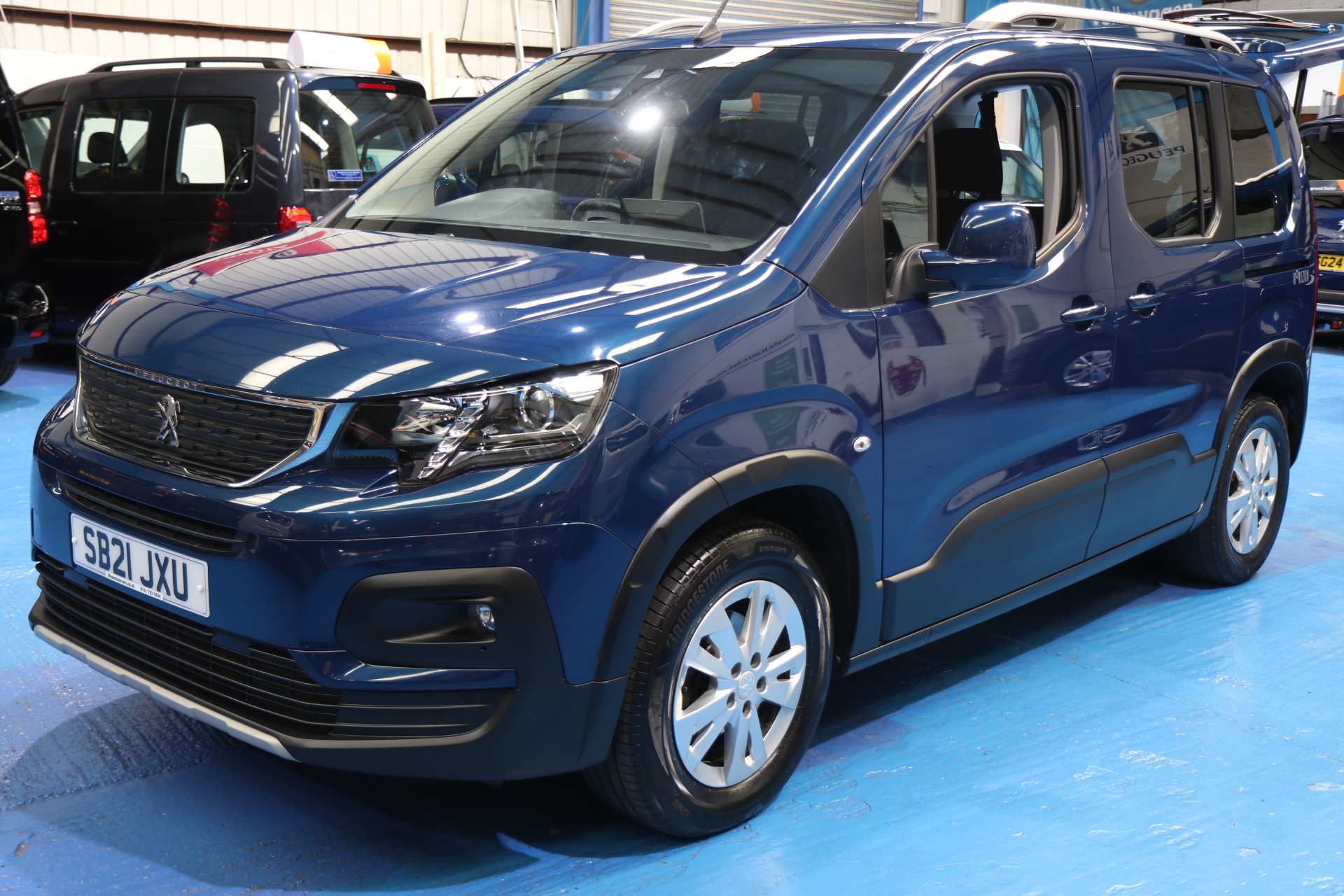 Peugeot Rifter Wheelchair Accessible Vehicle Sb21 jxu