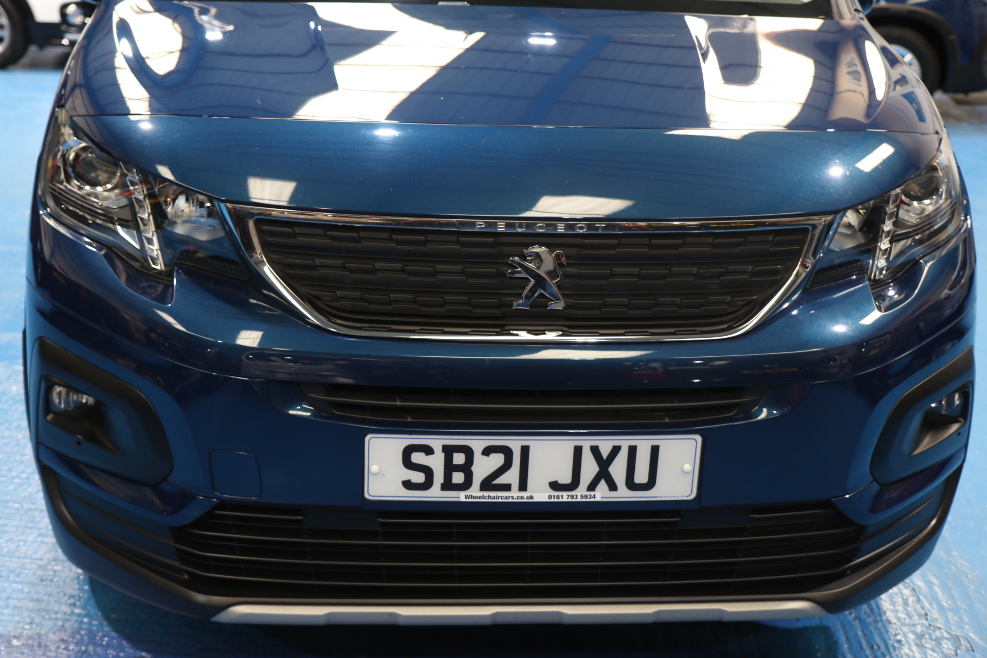 Peugeot Rifter Wheelchair Accessible Vehicle Sb21 jxu