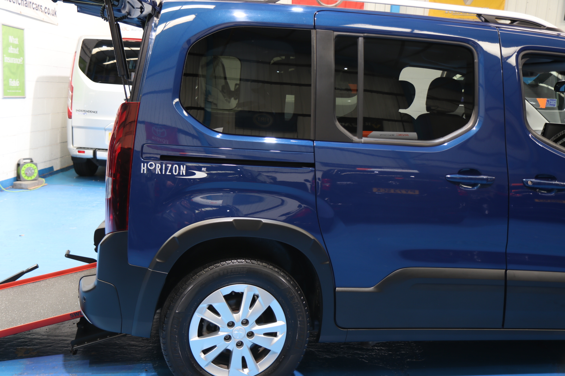 Peugeot Rifter Wheelchair Accessible Vehicle Sb21 jxu
