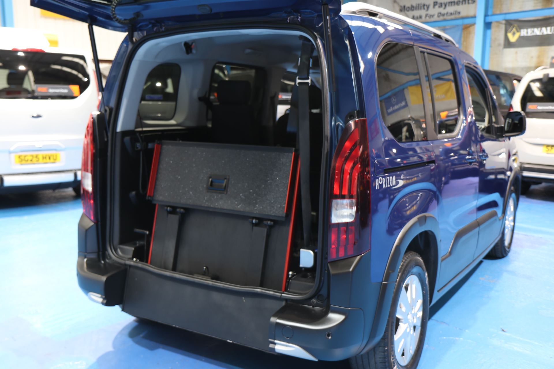 Peugeot Rifter Wheelchair Accessible Vehicle Sb21 jxu
