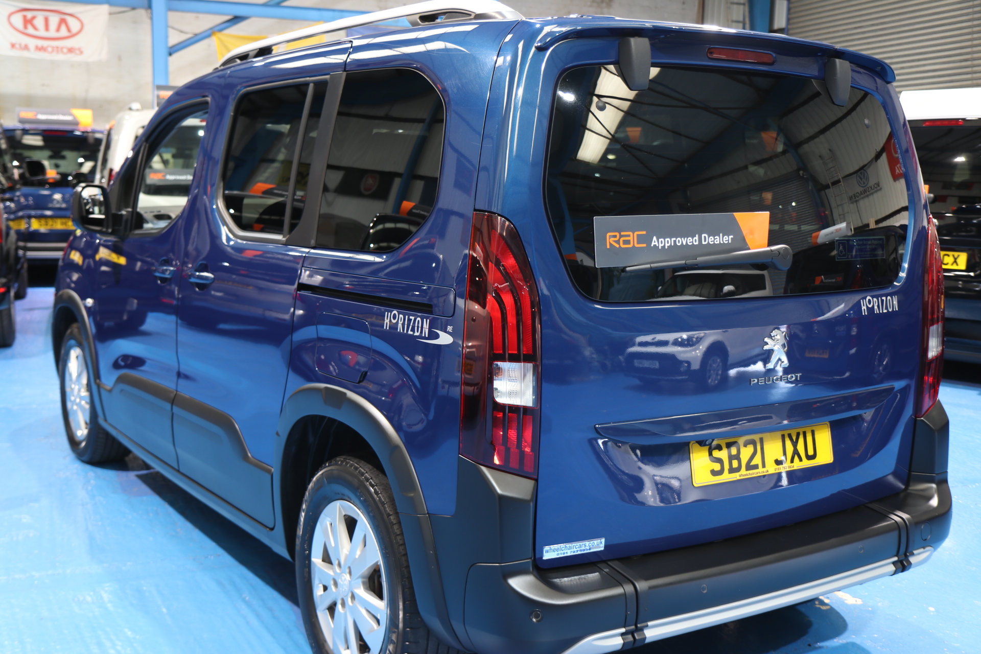 Peugeot Rifter Wheelchair Accessible Vehicle Sb21 jxu