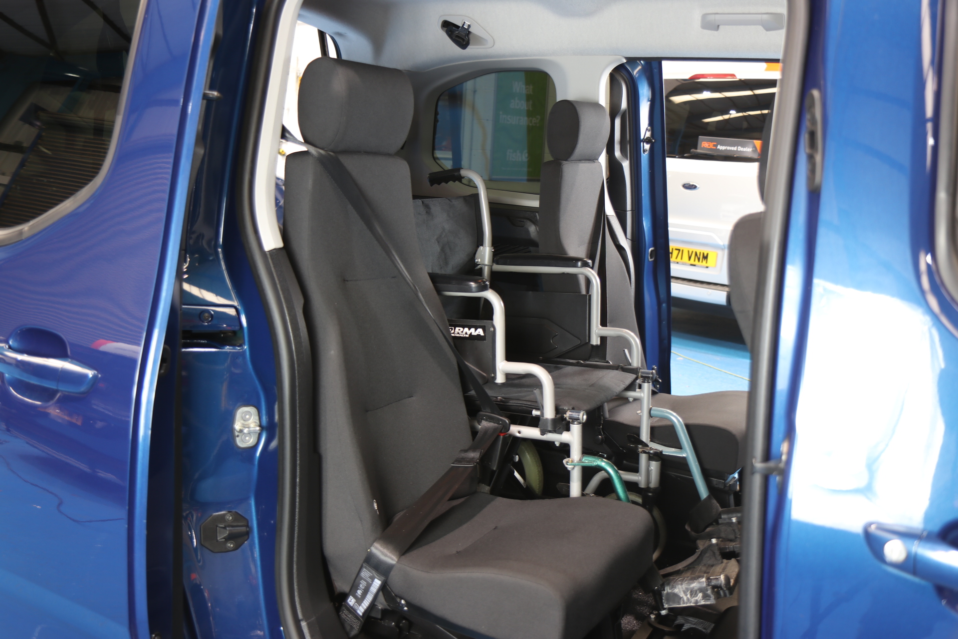 Peugeot Rifter Wheelchair Accessible Vehicle Sb21 jxu